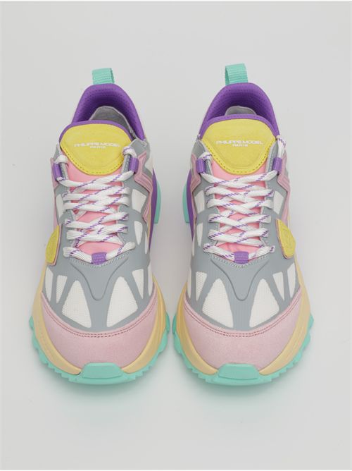 Sneakers Rocx Donna, Bianco Rosa PHILIPPE MODEL RXLD TP33